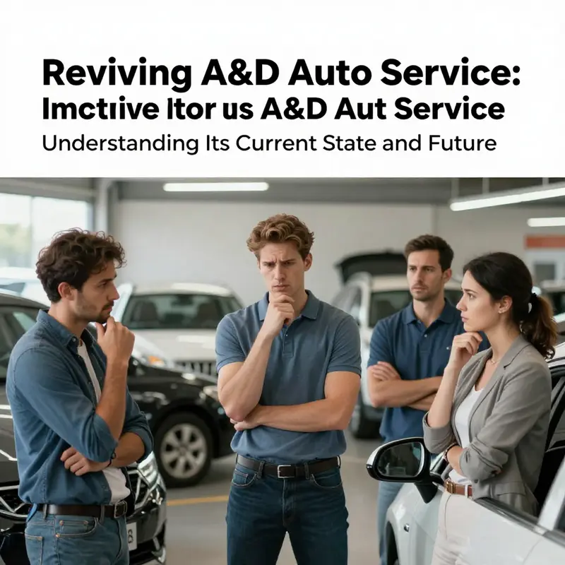 An illustration indicating the inactive status of A&D Auto Service, reflecting its closure.