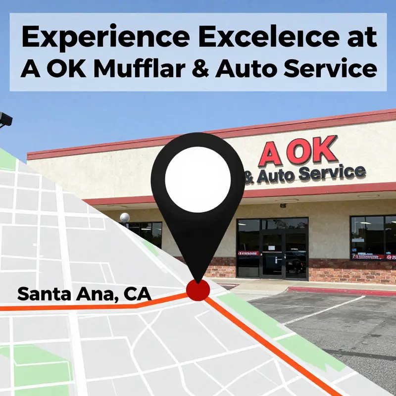 Customers having a pleasant experience at A OK Muffler & Auto Service.