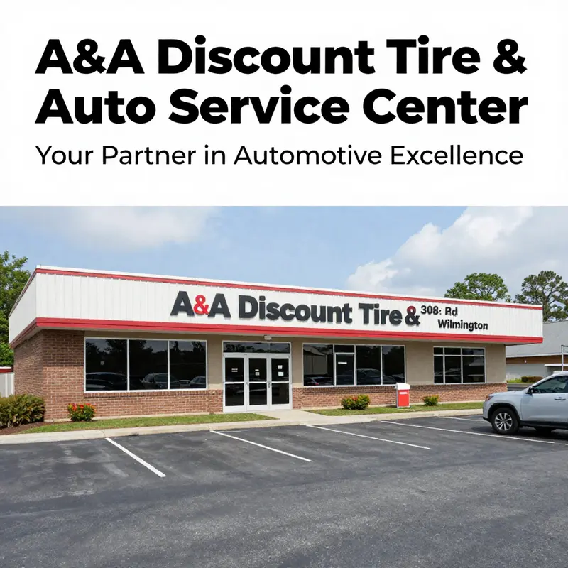 A snapshot of the diverse automotive services provided by A&A Discount Tire & Auto Service Center.