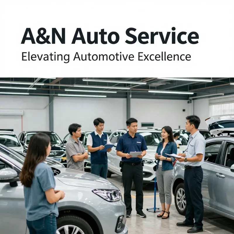 An overview of A&N Auto Service’s core business areas and solutions tailored for diverse automotive needs.