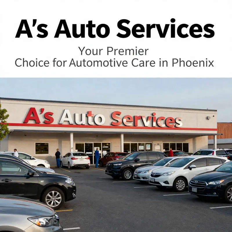 A’s Auto Services: A central hub for automotive care in Phoenix.