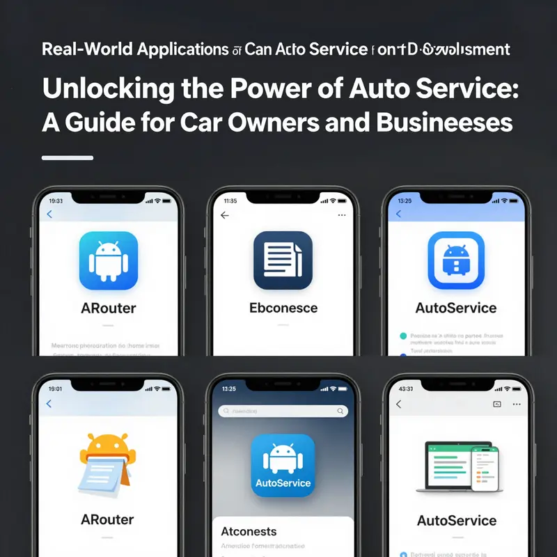 Fundamentals of AutoService in Java development impact for car owners and businesses.