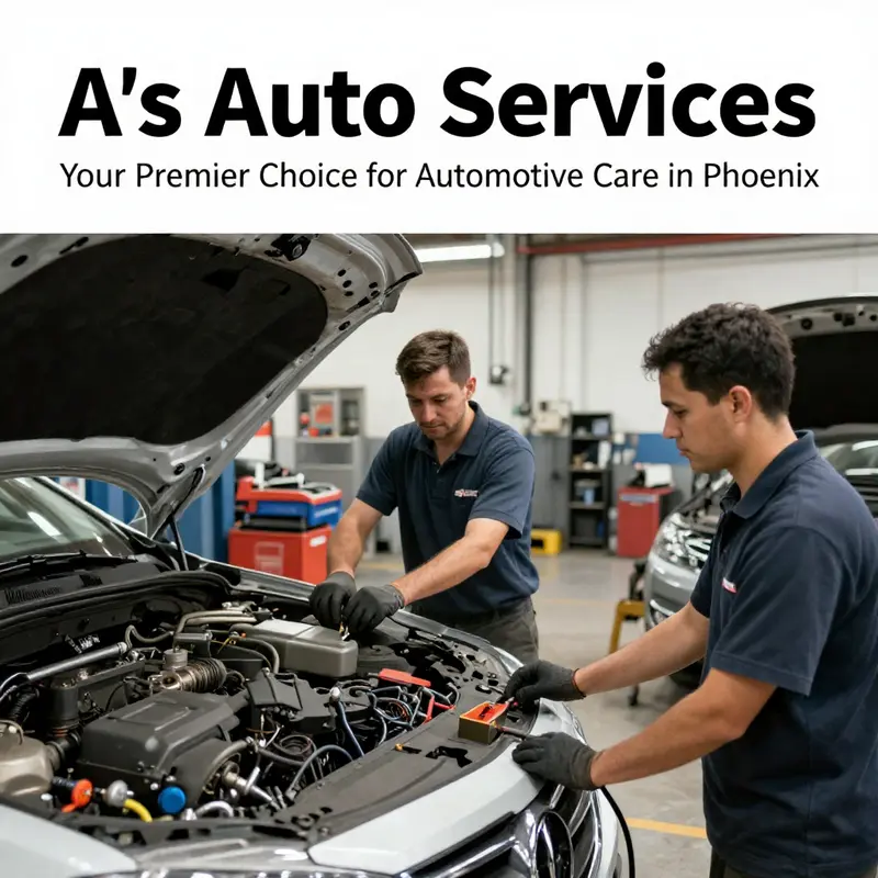A’s Auto Services: A central hub for automotive care in Phoenix.