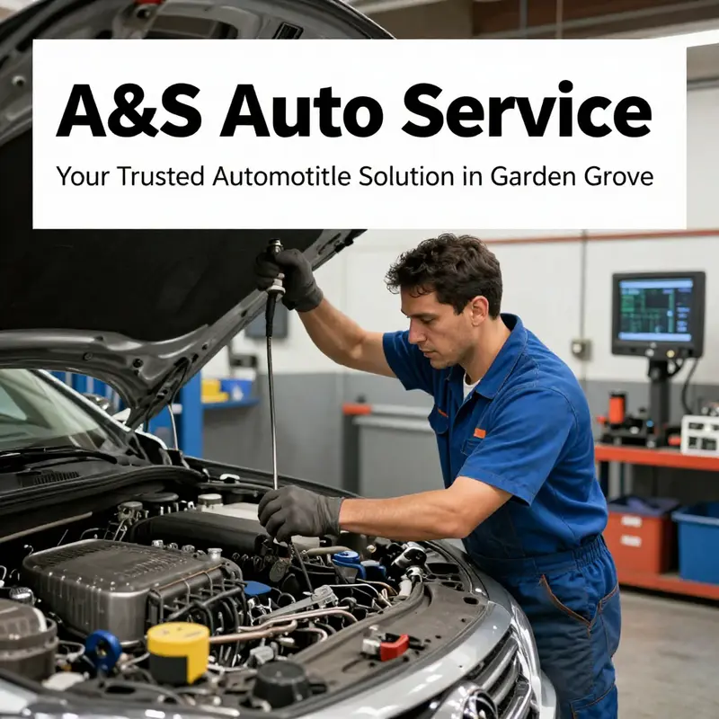 Expert mechanics at work servicing vehicles, highlighting the comprehensive auto repair services available at A&S Auto Service.