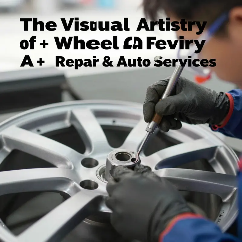 Before and after images emphasizing the quality of A+ Wheel Repair’s craftsmanship.