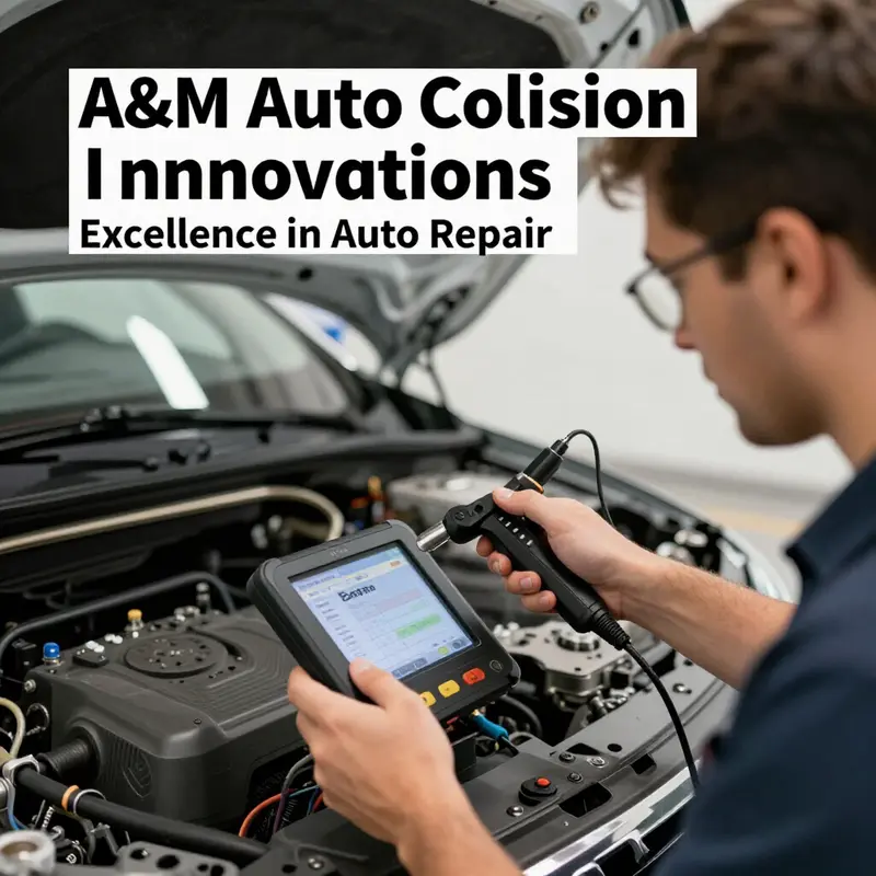 A snapshot of the comprehensive services offered at A&M Auto Collision and Service.