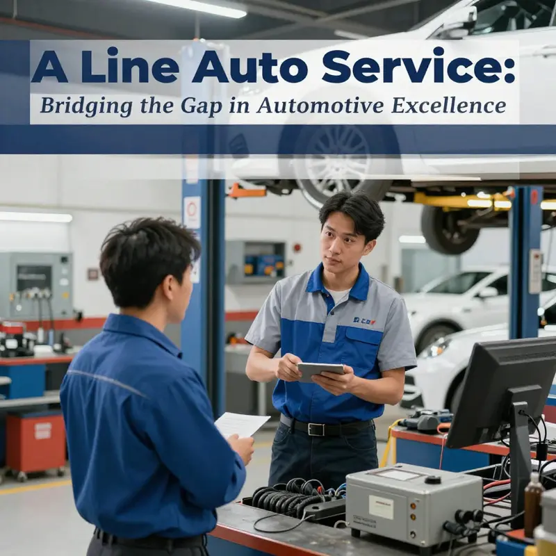A Line Auto Service center emphasizing professional vehicle maintenance.
