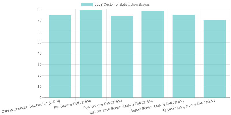 Customer Satisfaction Metrics Chart