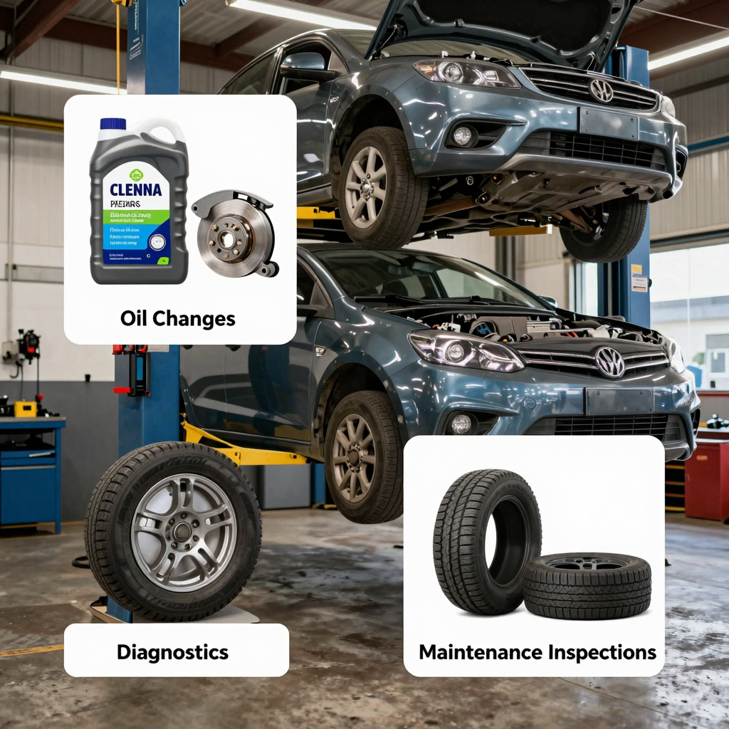 Auto Service Illustration