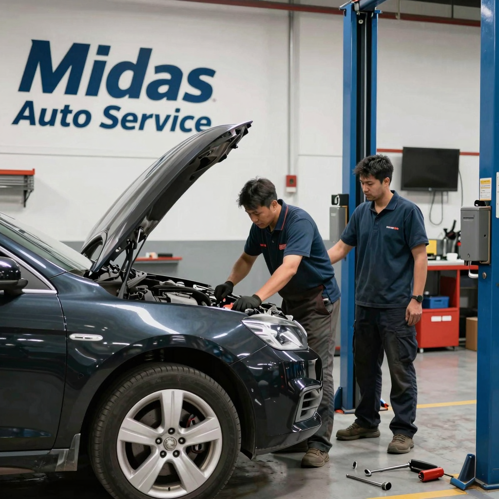 Midas Auto Service in Action