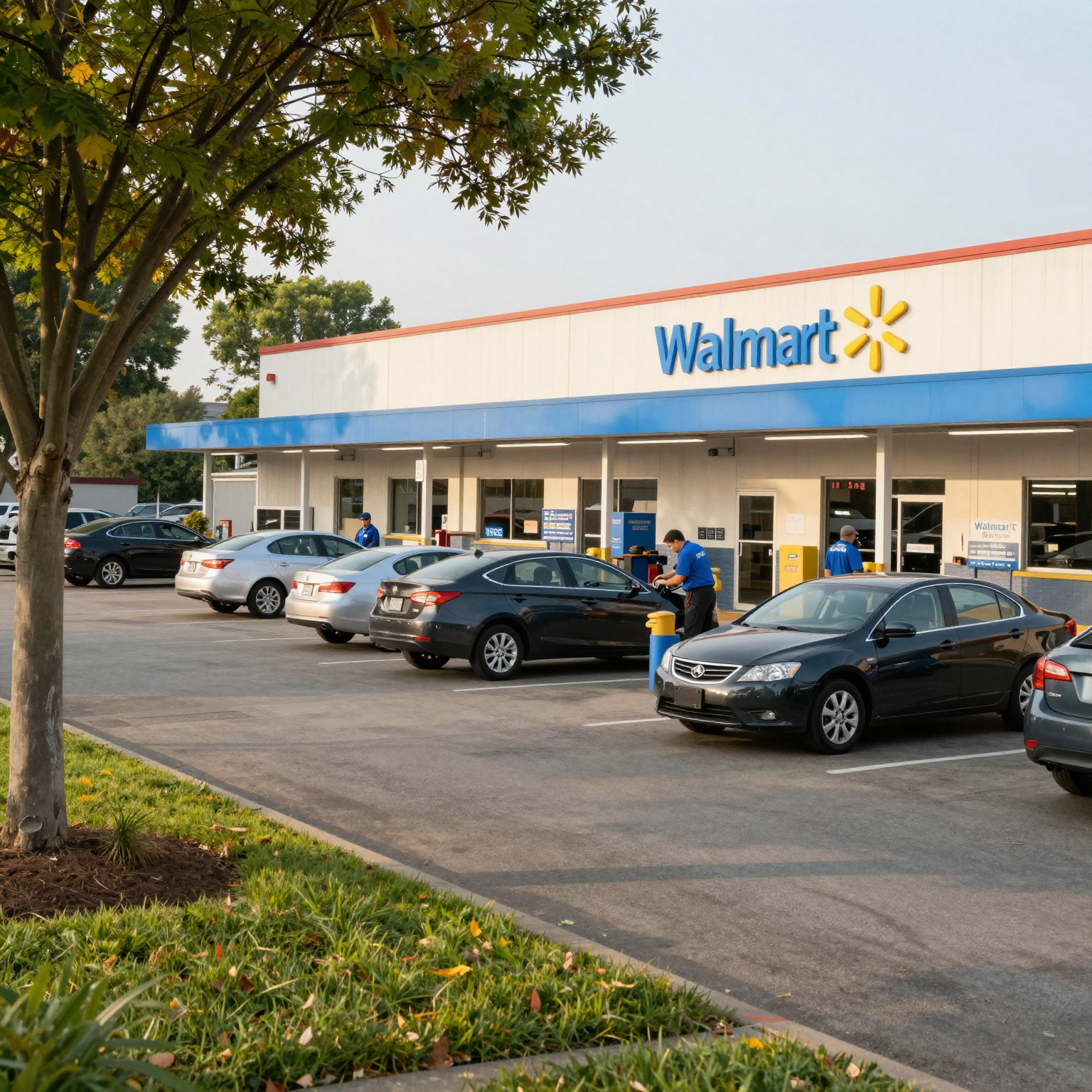Walmart Auto Service on Sunday