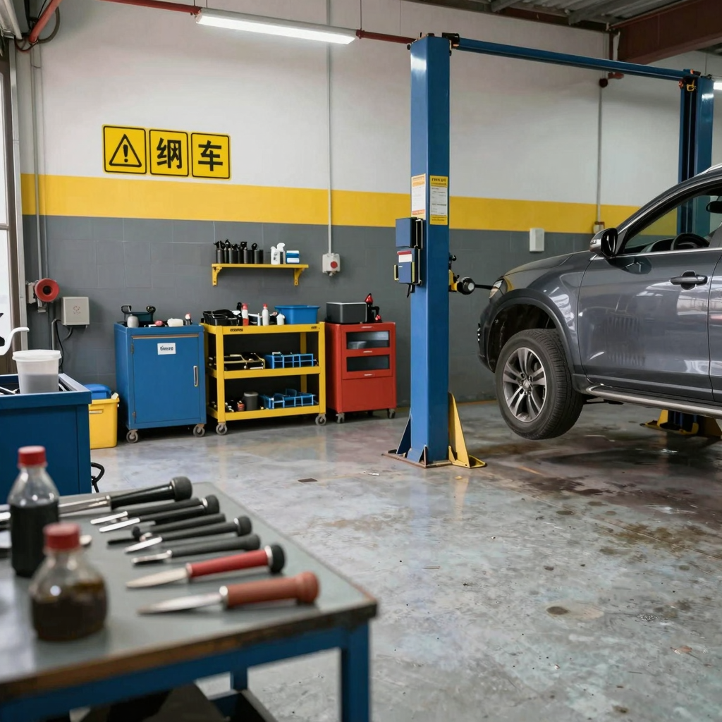 Professional Auto Service Workshop