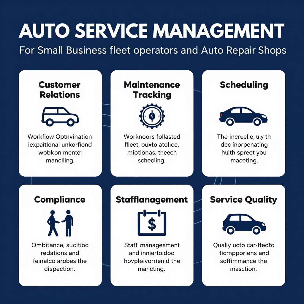 Key Components of Auto Service Management
