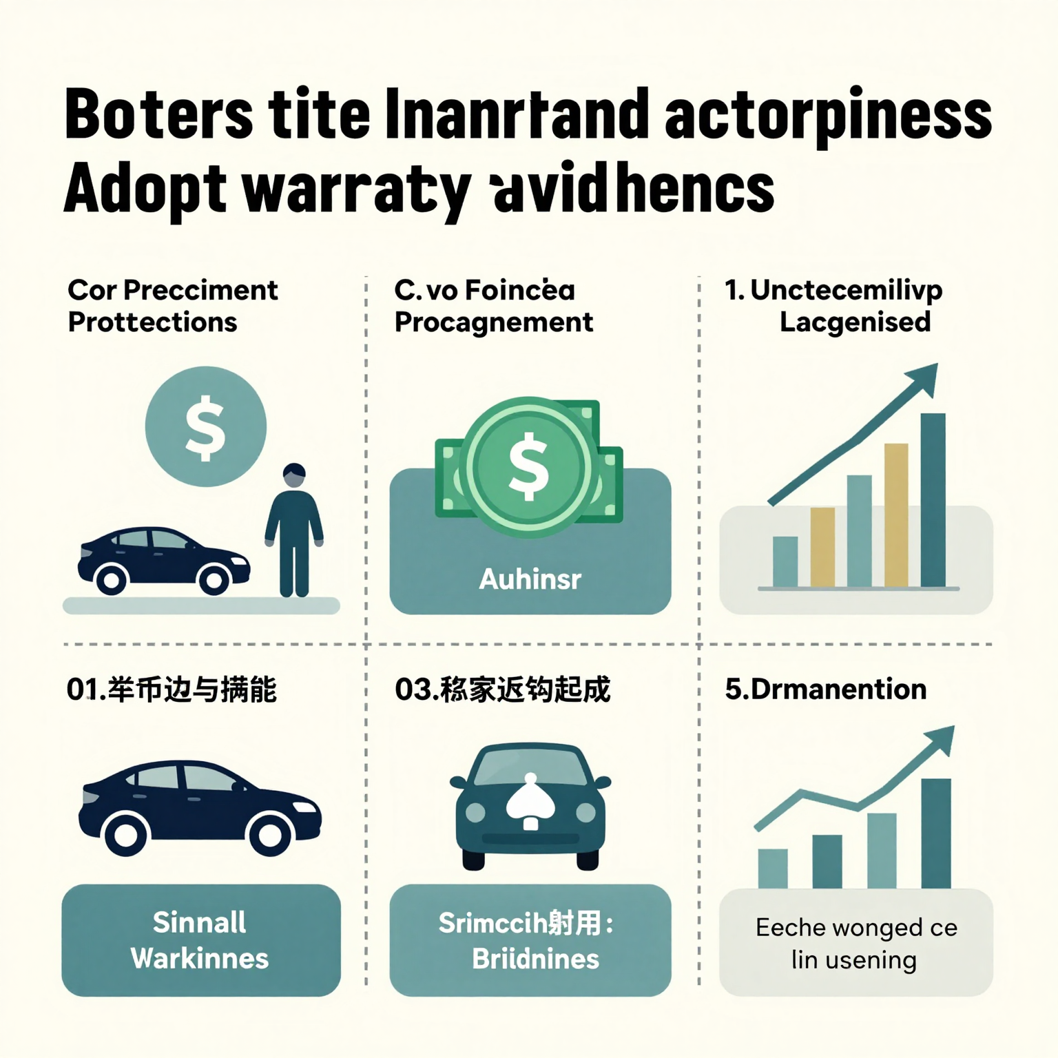 Auto Warranty Statistics Infographic