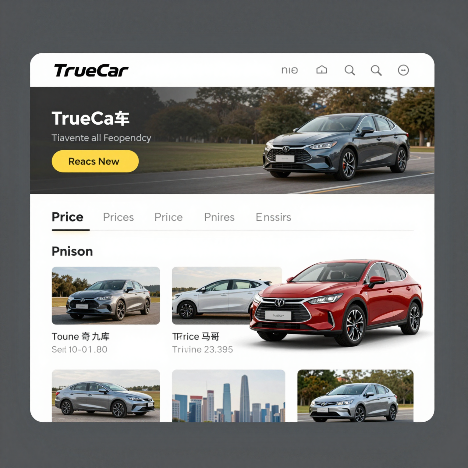 TrueCar Interface