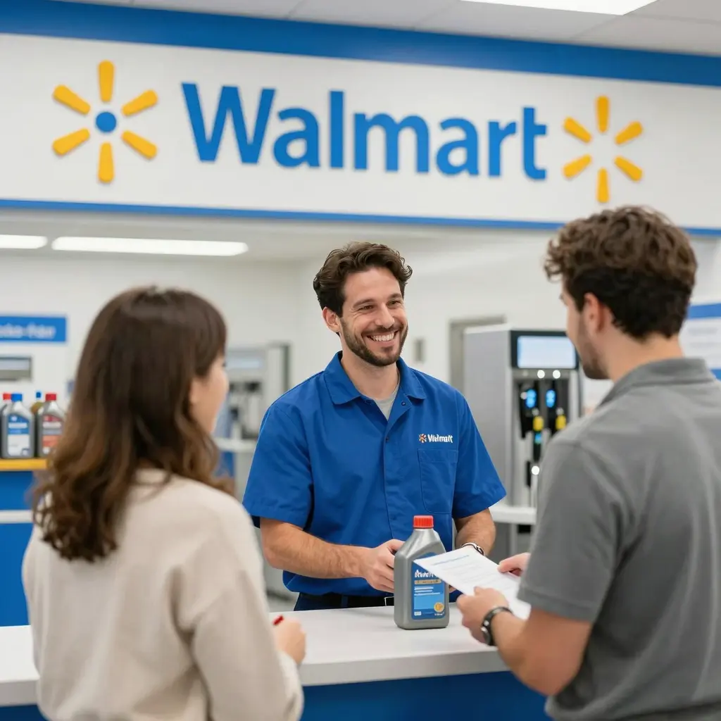 Walmart Auto Care Center oil change services