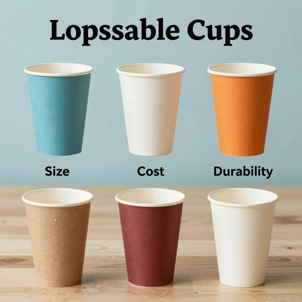 Disposable Cup Comparison Table